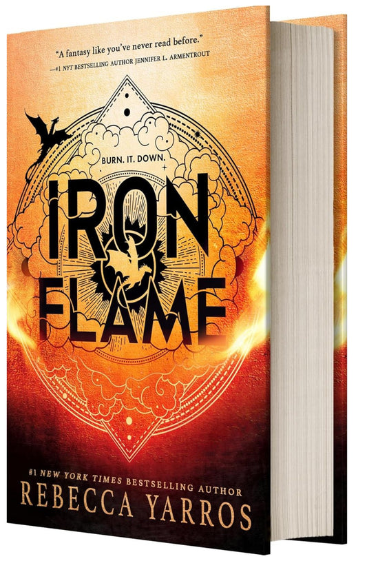 Iron Flame (The Empyrean, #2) by Rebecca Yarros (Hardback)