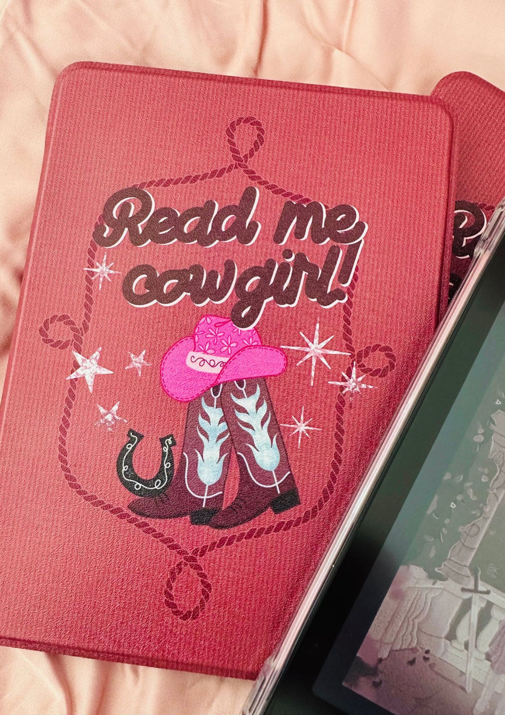 Read me Cowgirl Kindle Case