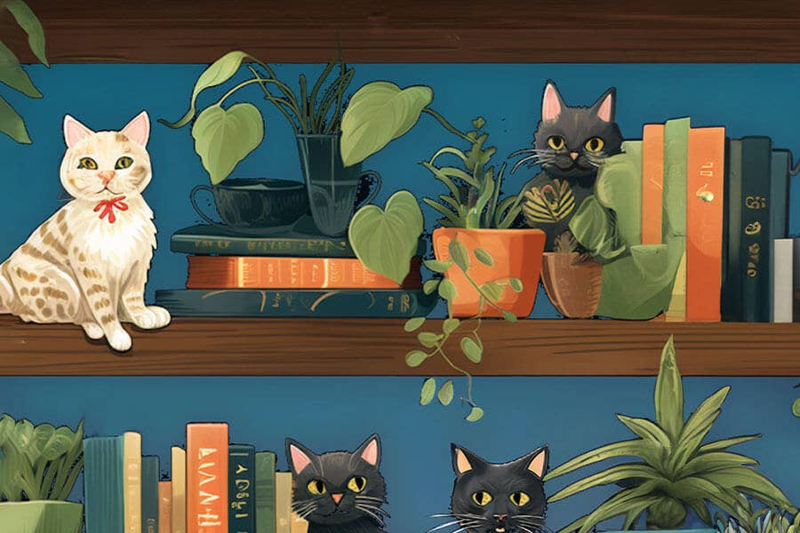 Cat Tales -  Mini Jigsaw Puzzle