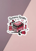 Romance Reader Sticker