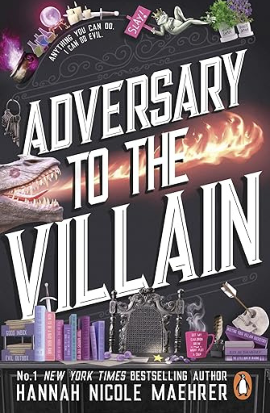 Adversary to the Villain (Assistant to the Villain, #4) by Hannah Nicole Maehrer