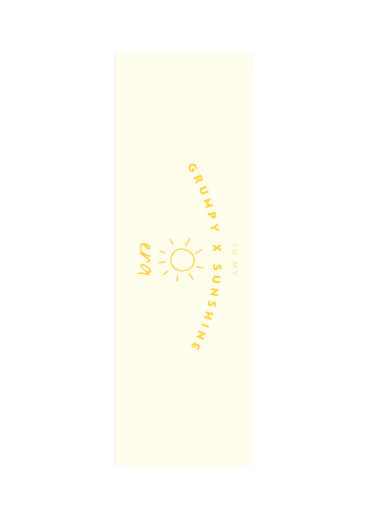 Grumpy Sunshine Era Bookmark