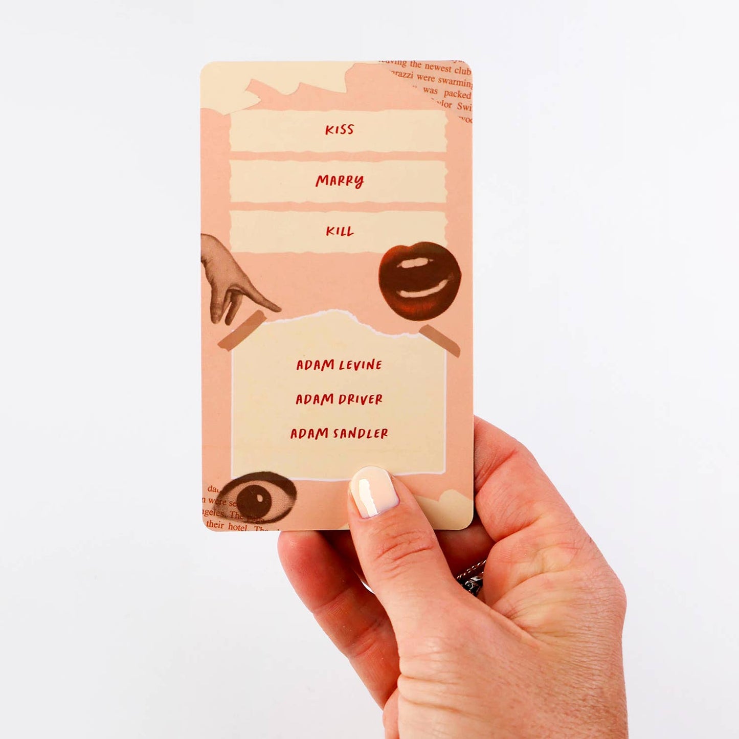 Kiss Marry Kill Cards