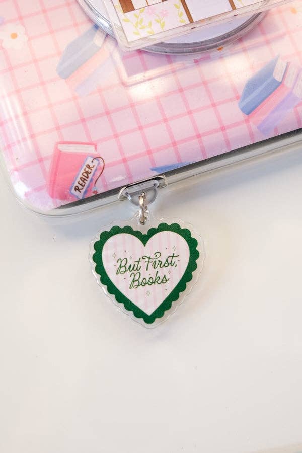 But First Books Kindle/Kobo Charm