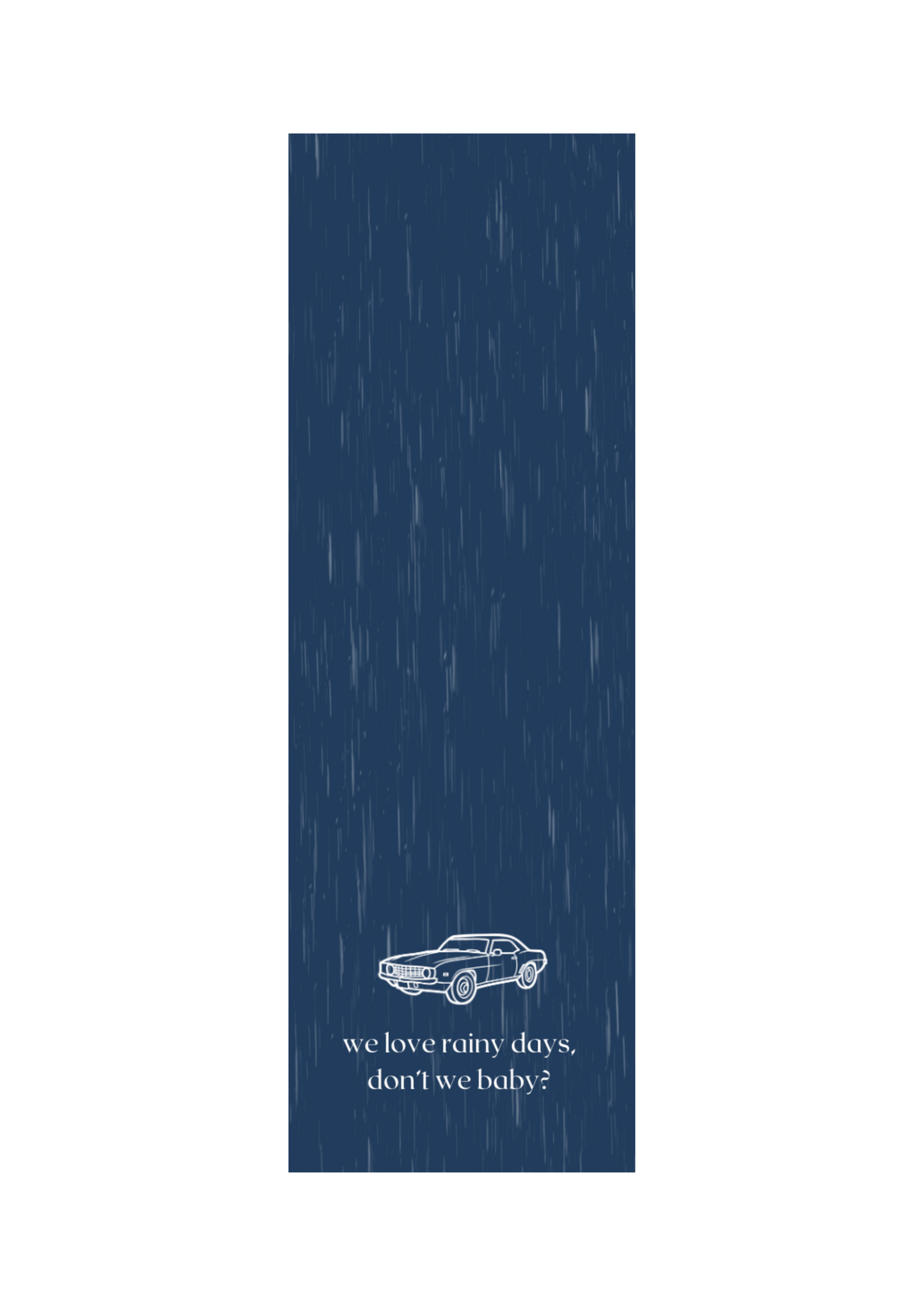 Rainy Days Bookmark