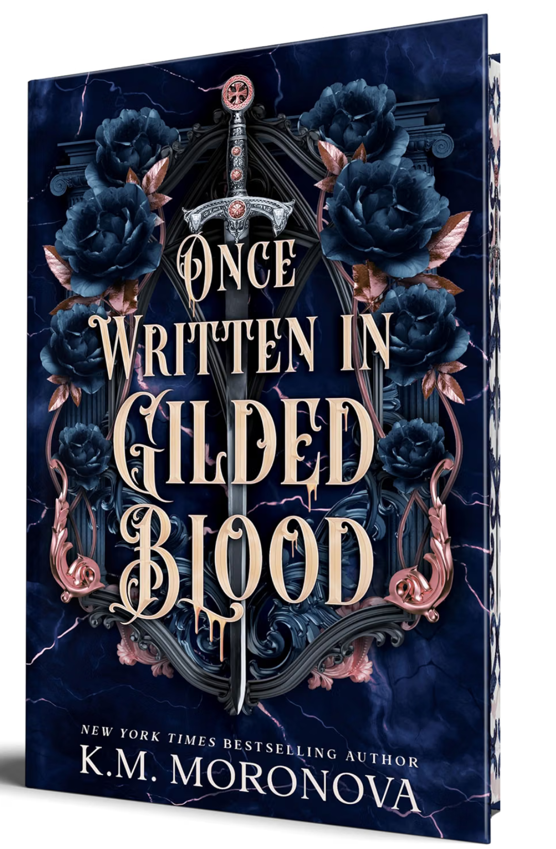 Once Written in Gilded Blood (Cruel Fates Duet, #2) by K.M. Moronova (Deluxe Edition)