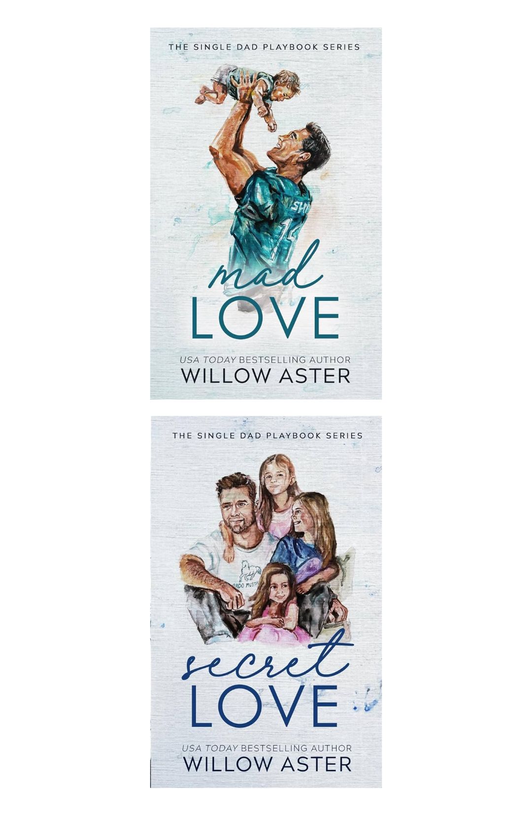 The Single Dad Playbook Series by Willow Aster