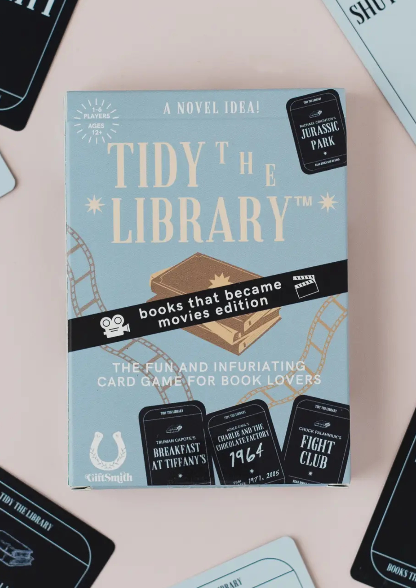 TIDY THE LIBRARY: Books that Became Movies Edition