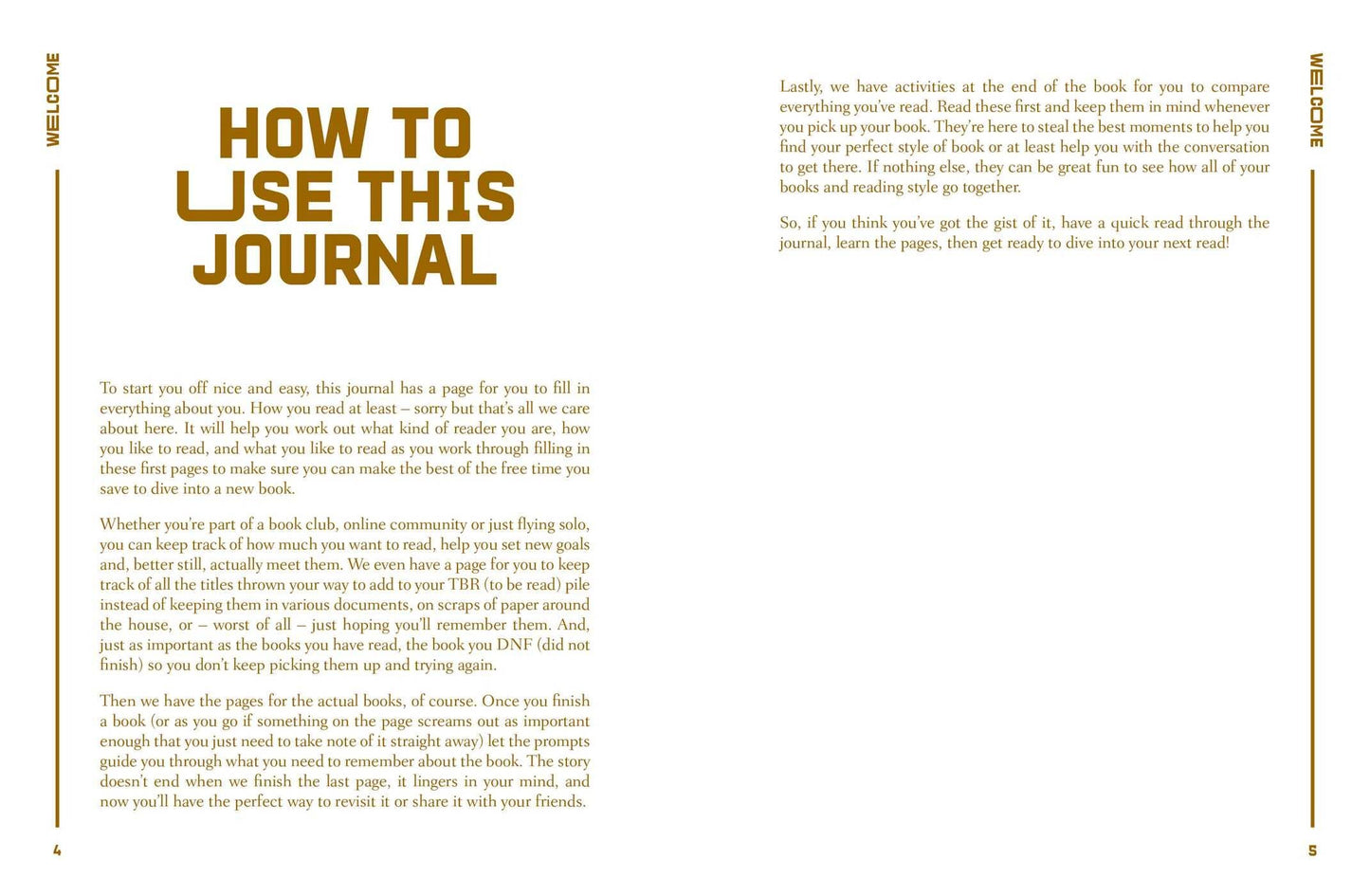 A Reading Journal