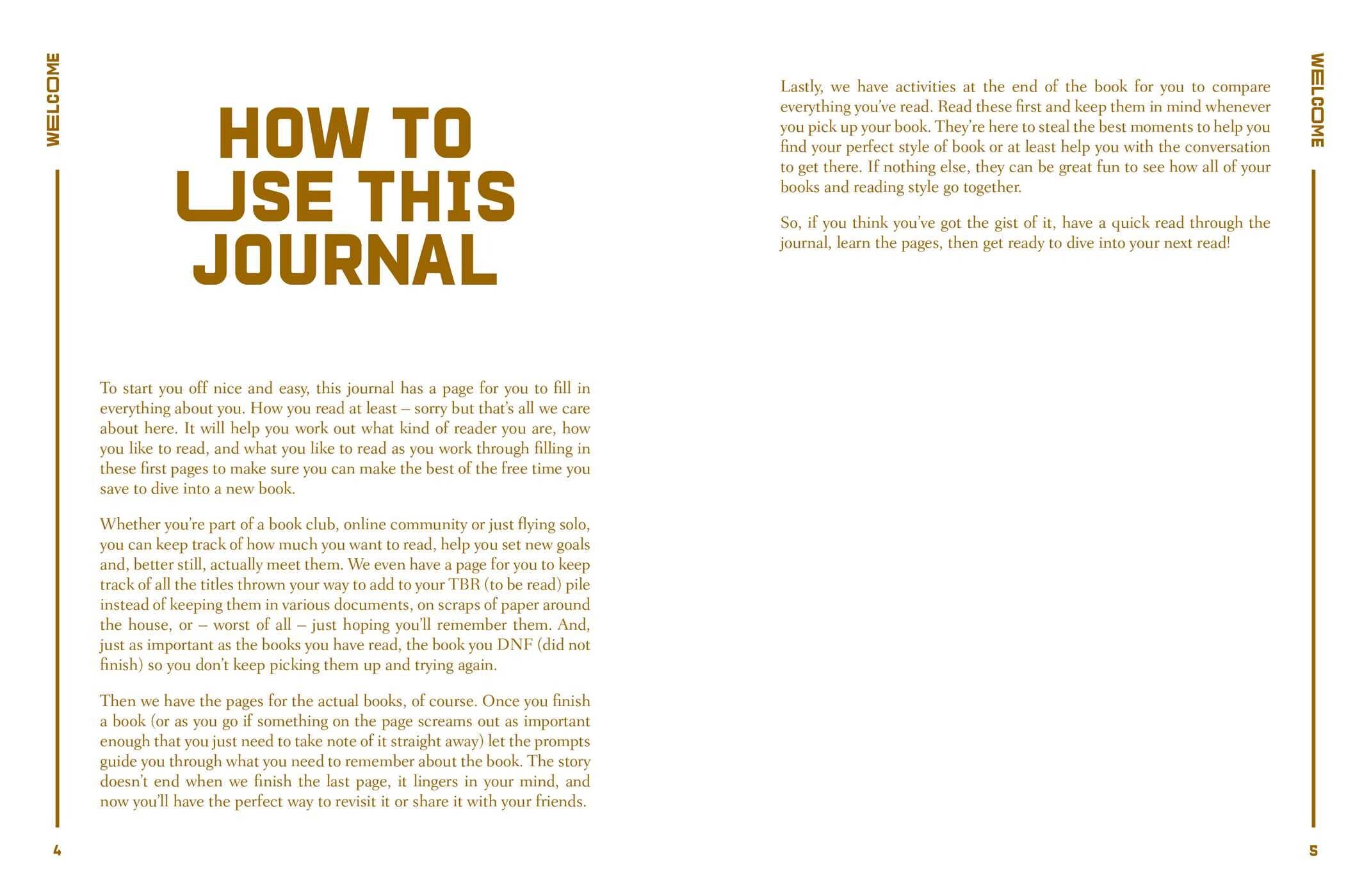 A Reading Journal