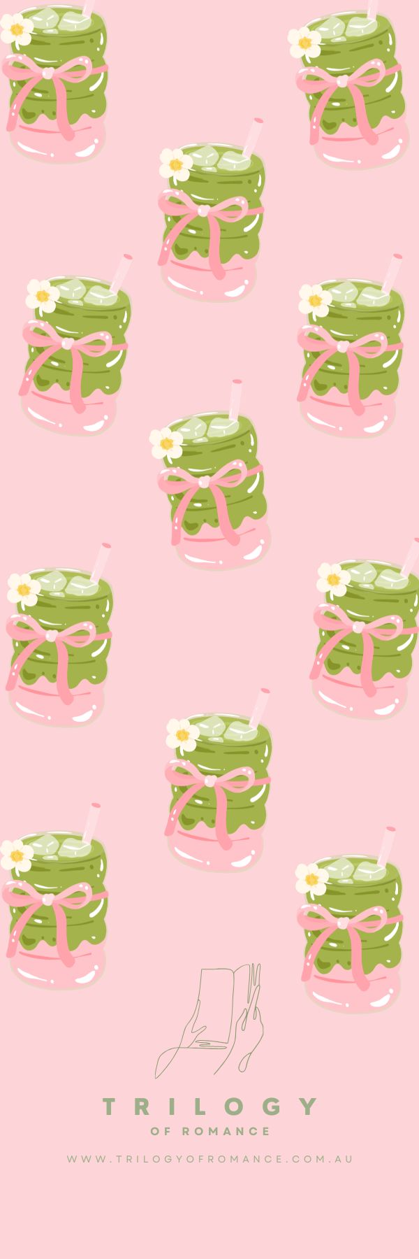 Hot Girls Drink Matcha Bookmark