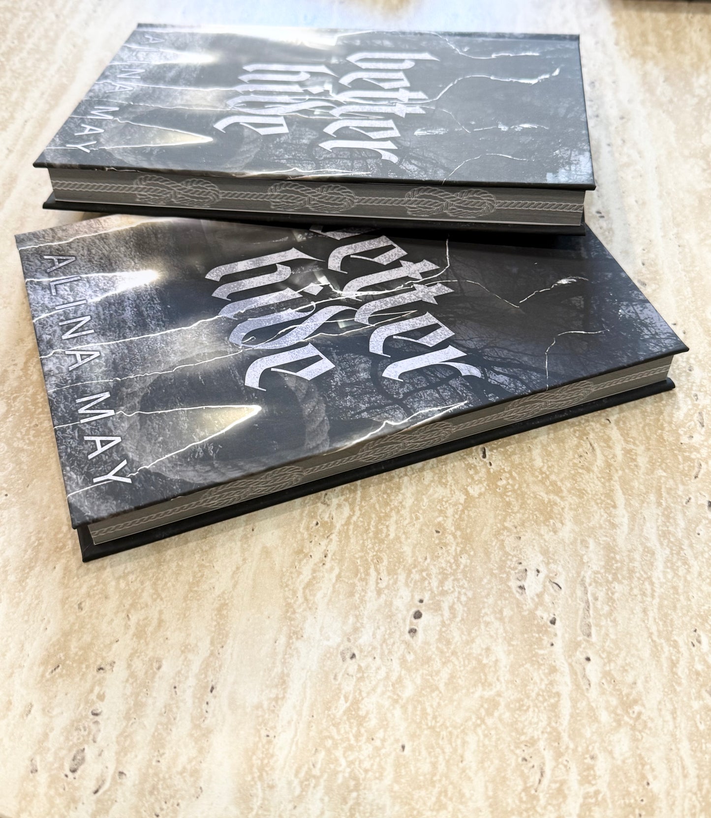 Better Hide (The Run and Hide Duet, #2) by Alina May (Hardback - Sprayed Edges)