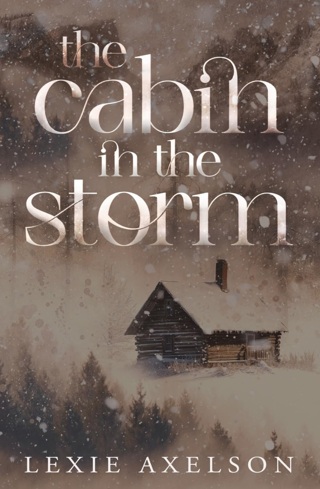 The Cabin In The Storm by Lexie Axelson Alternate Cover