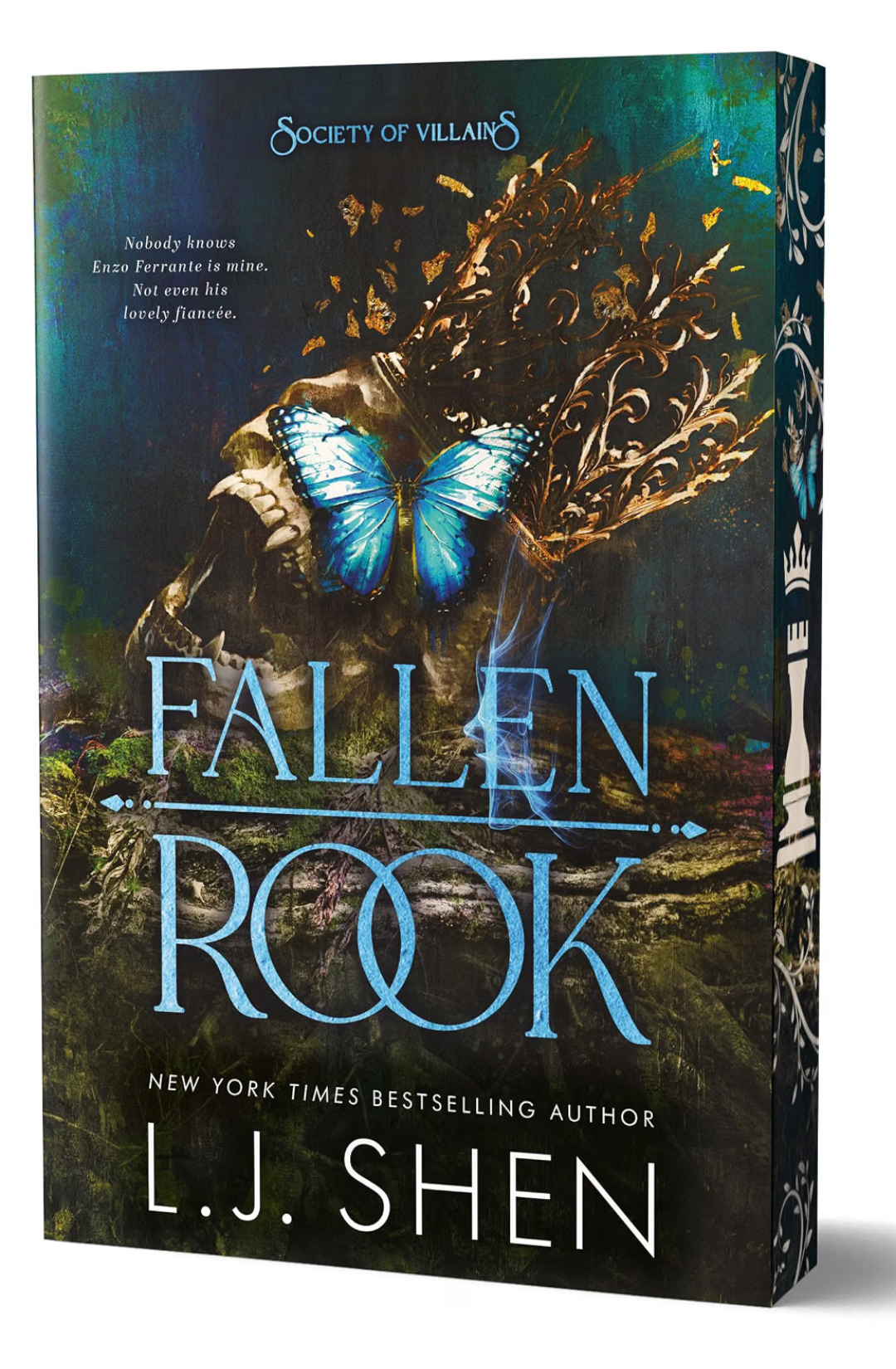 Fallen Rook (Society of Villains, #3) by L.J. Shen (Deluxe Edition)