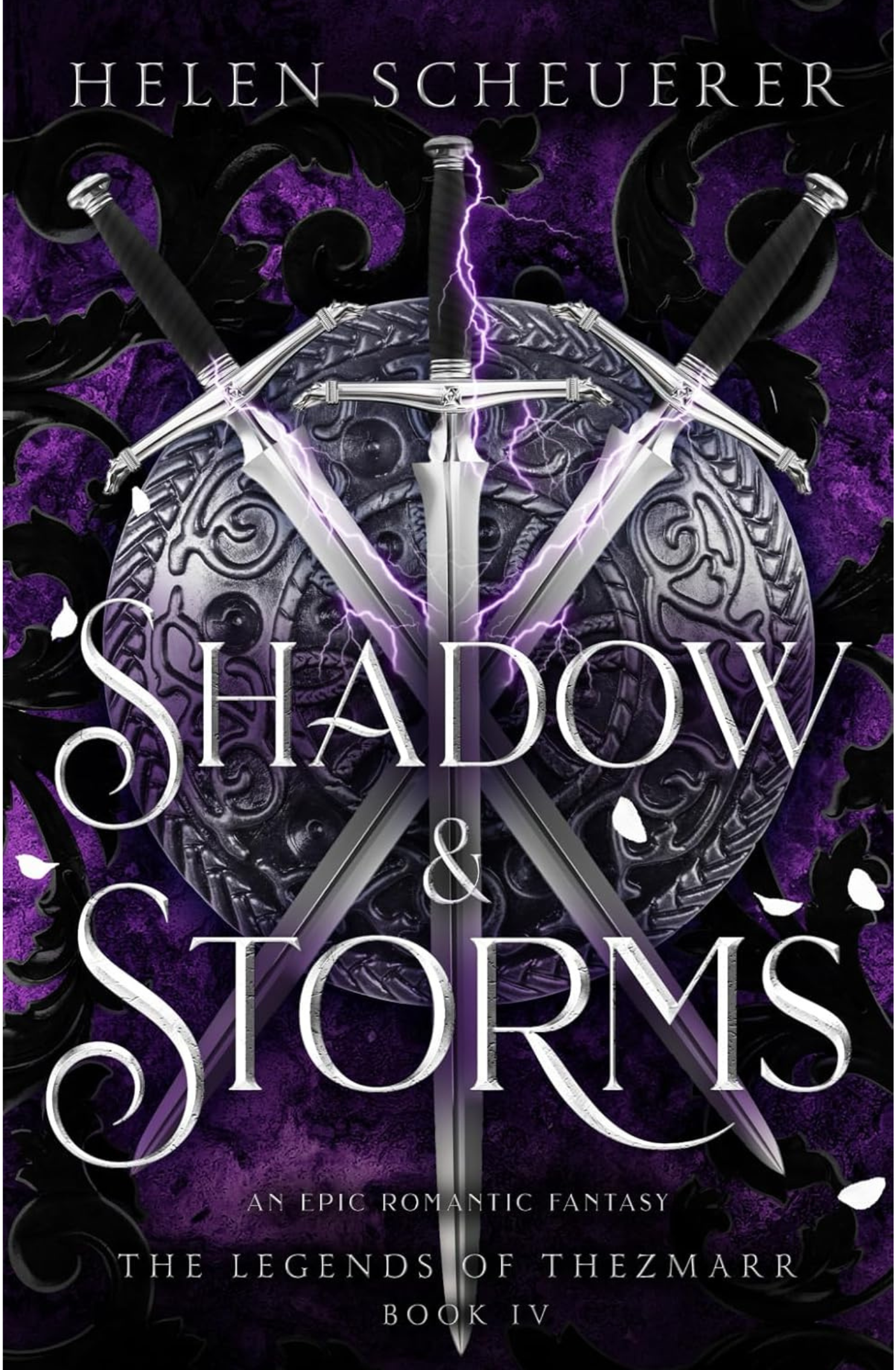 Shadow & Storms (The Legends of Thezmarr #4 ) By Helen Scheuerer
