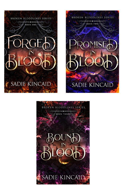 Broken Bloodlines Series by Sadie Kincaid