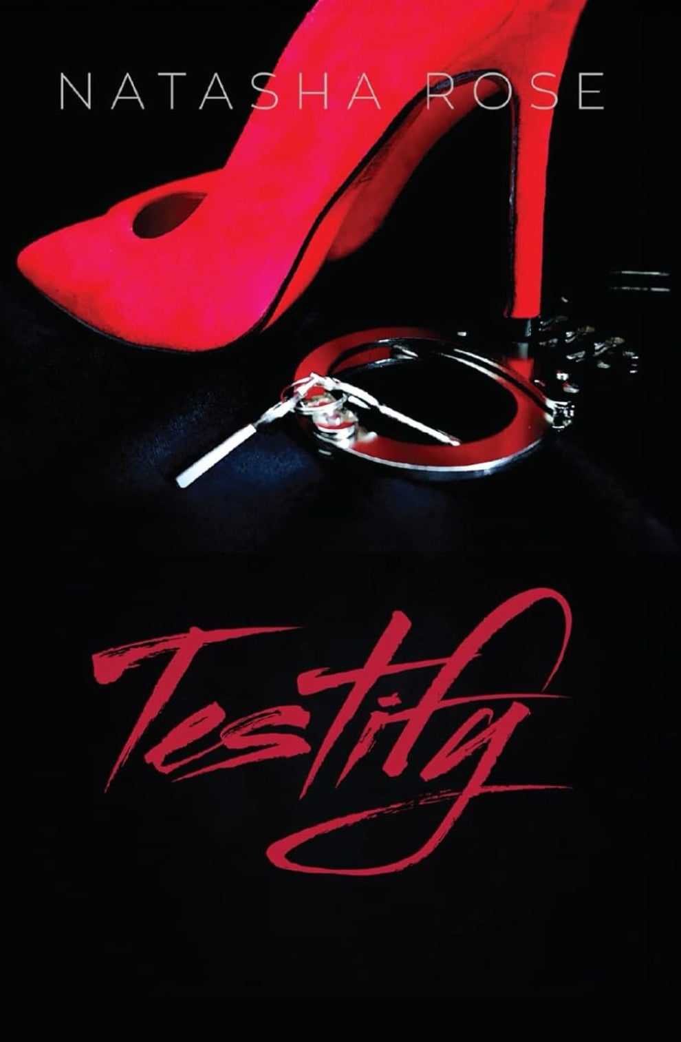 Testify by Natasha Rose (Signed copy with lipstick kiss mark ...