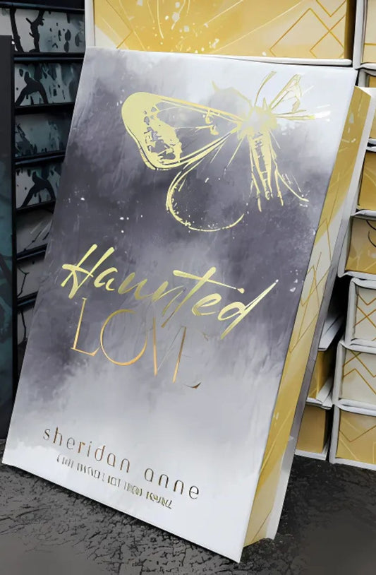 DAMAGED - Haunted Love by Sheridan Anne (Hardback - 2024 Signing Exclusive)