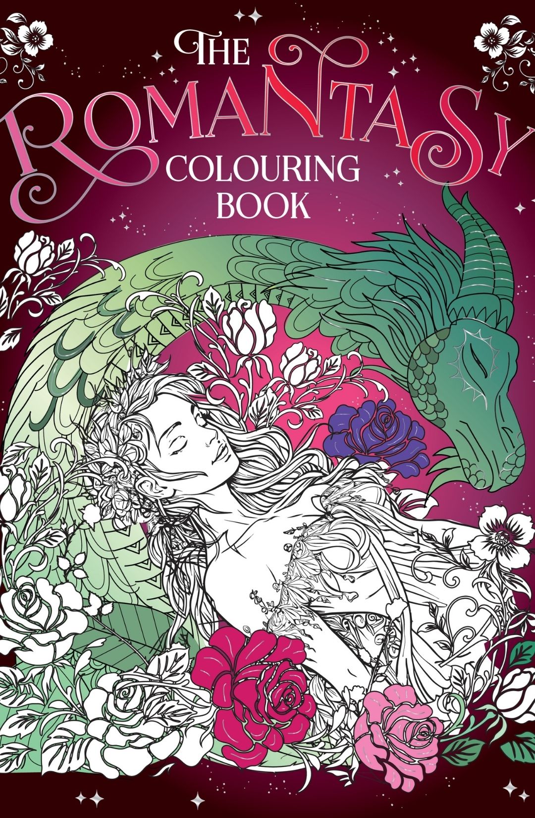 The Romantasy Colouring Book: A Fantastical Journey of Colour and Creativity