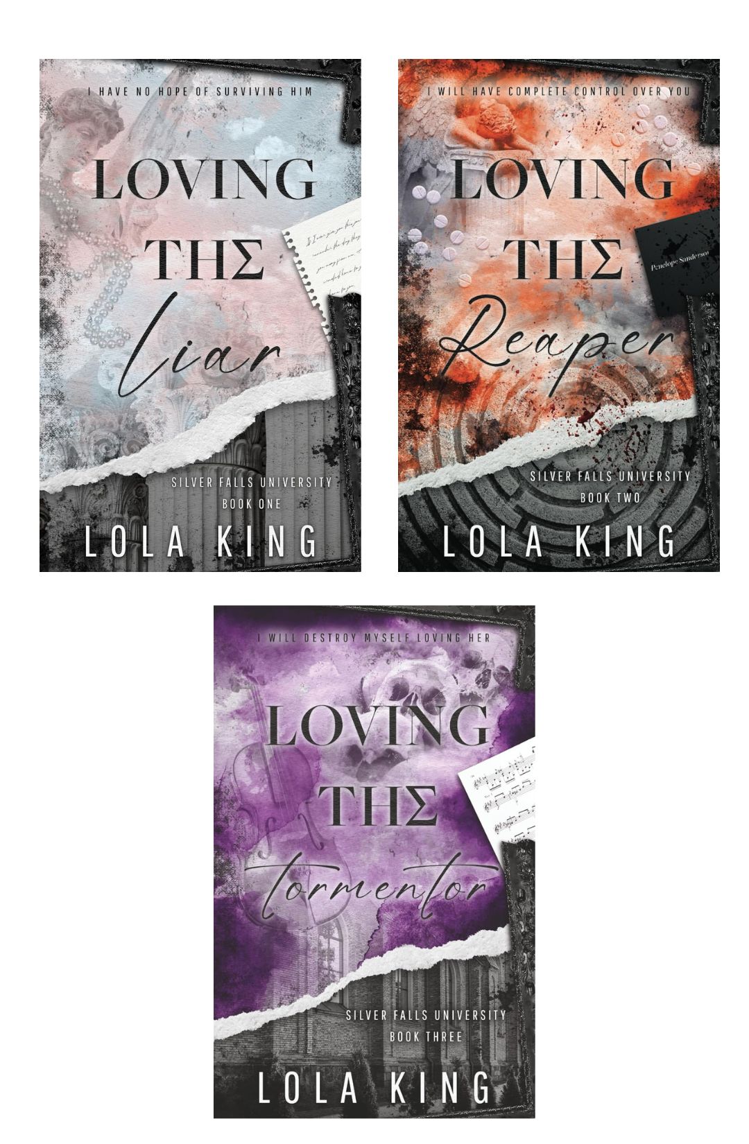 Silver Falls University Series by Lola King