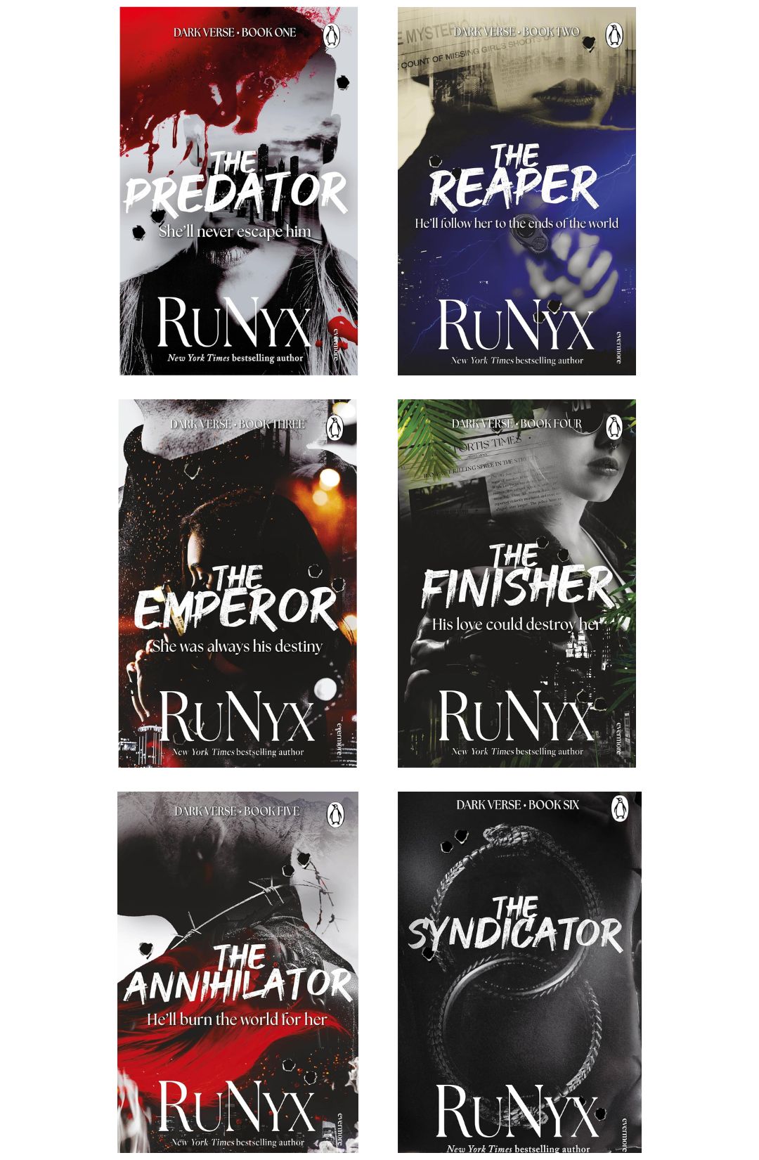 Dark Verse Series By RuNyx