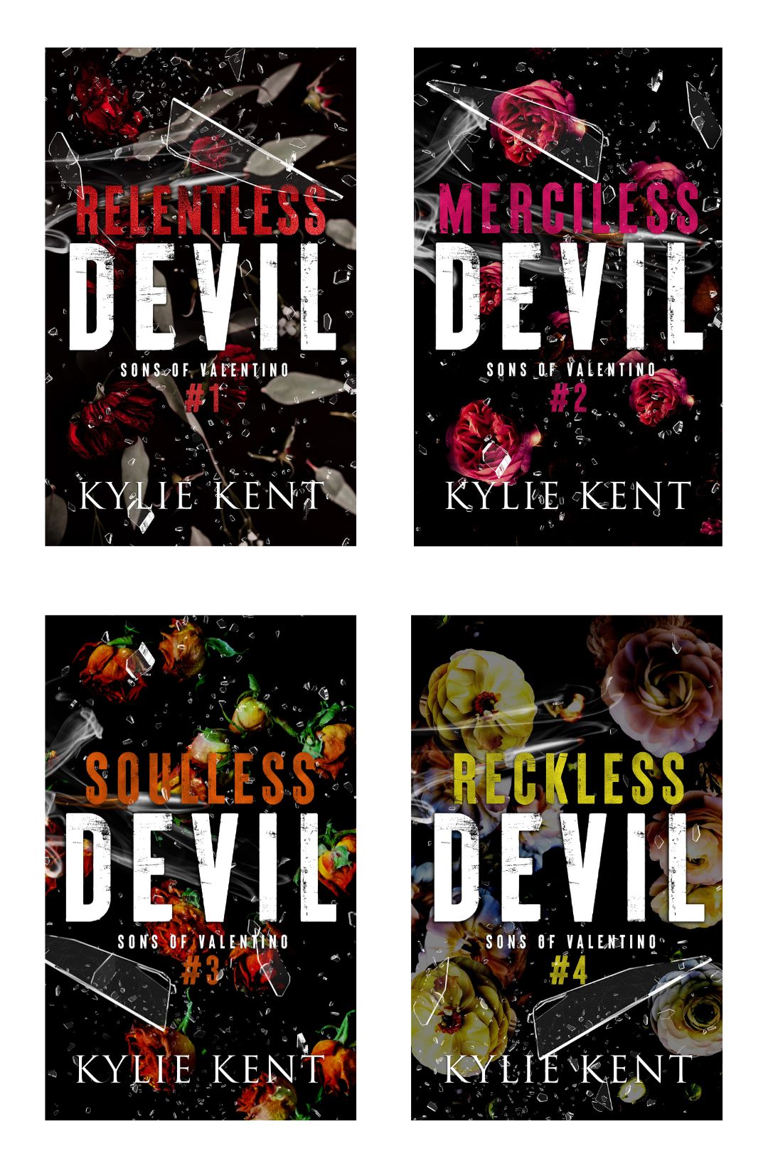 Sons of Valentino Series by Kylie Kent