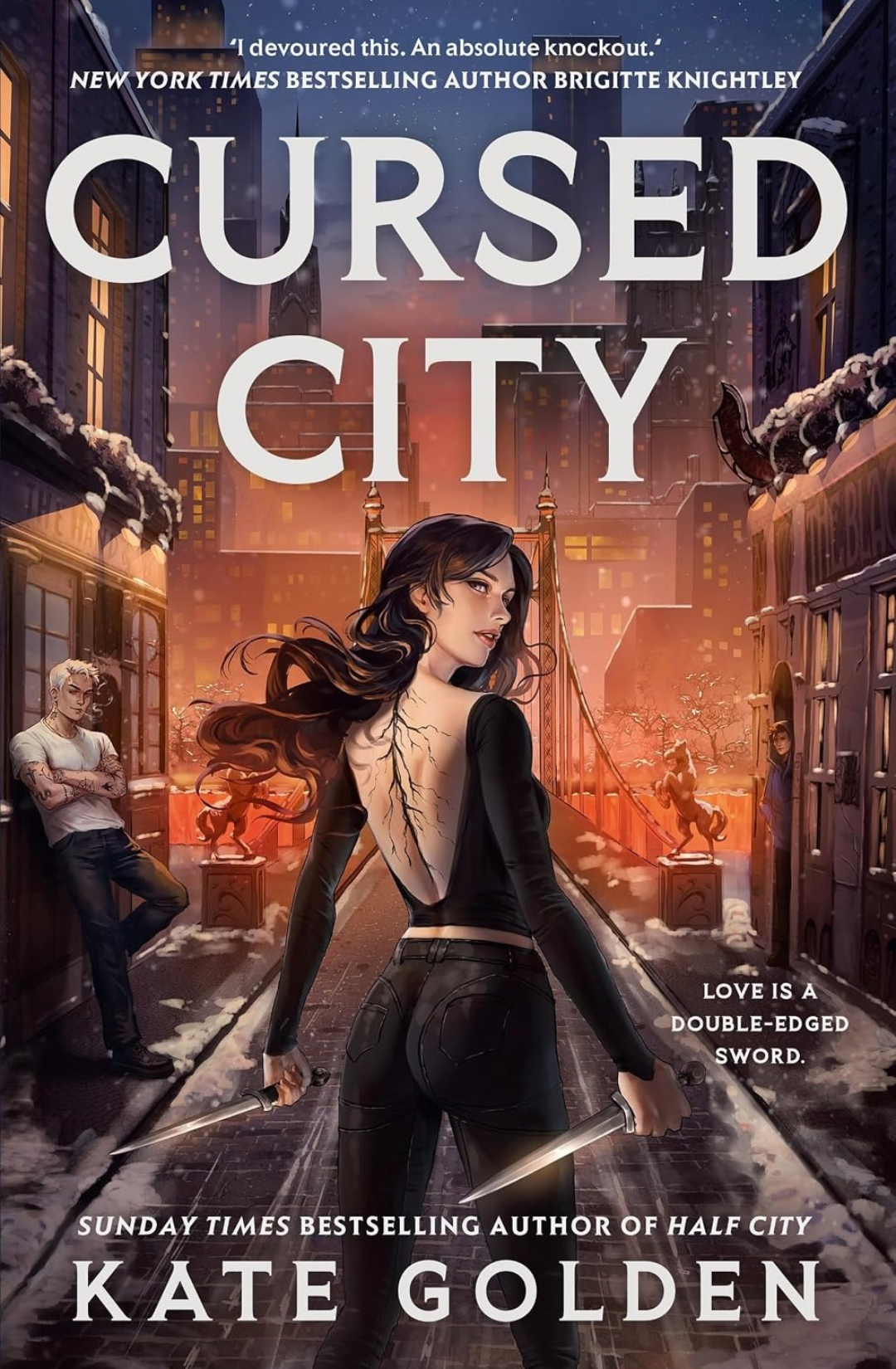 Cursed City (Harker Academy, #2) by Kate Golden (Paperback)