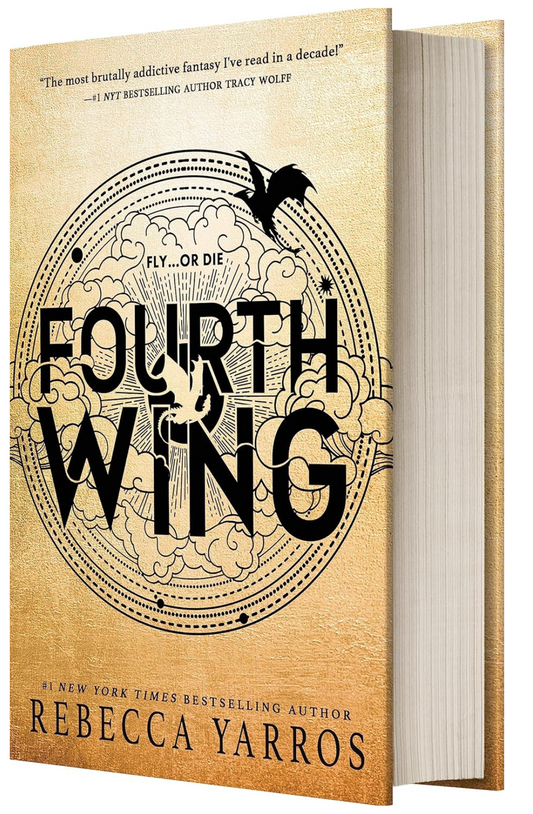 Fourth Wing (The Empyrean, #1) by Rebecca Yarros (Hardback)