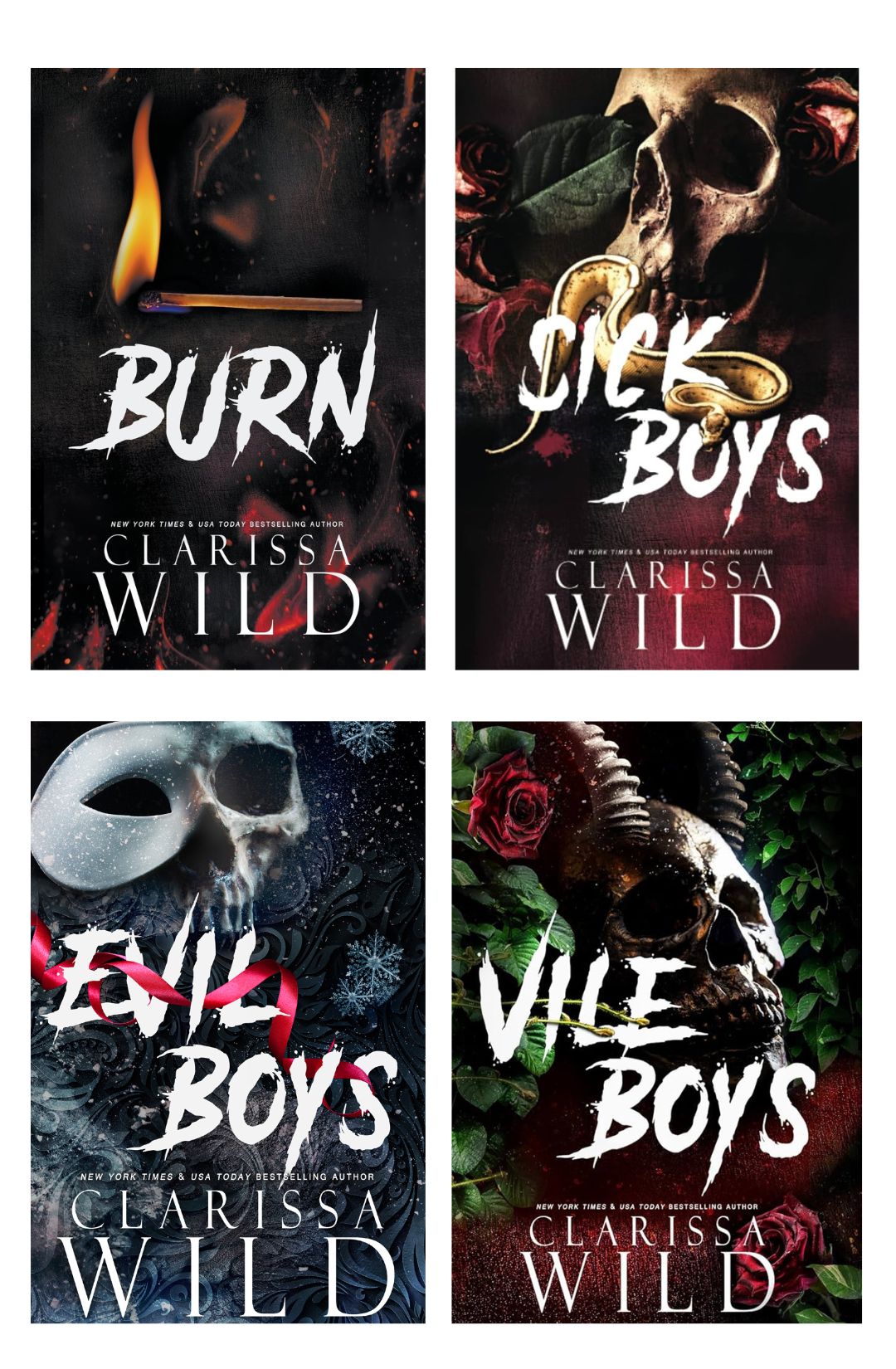 Spine Ridge University Series by Clarissa Wild