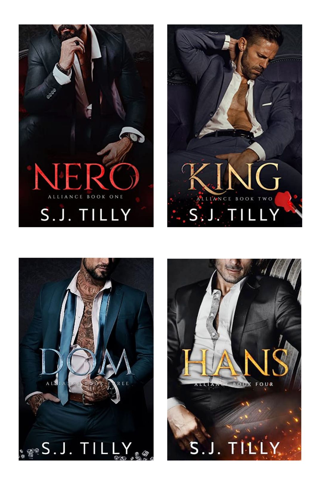 Alliance Series by S.J. Tilly