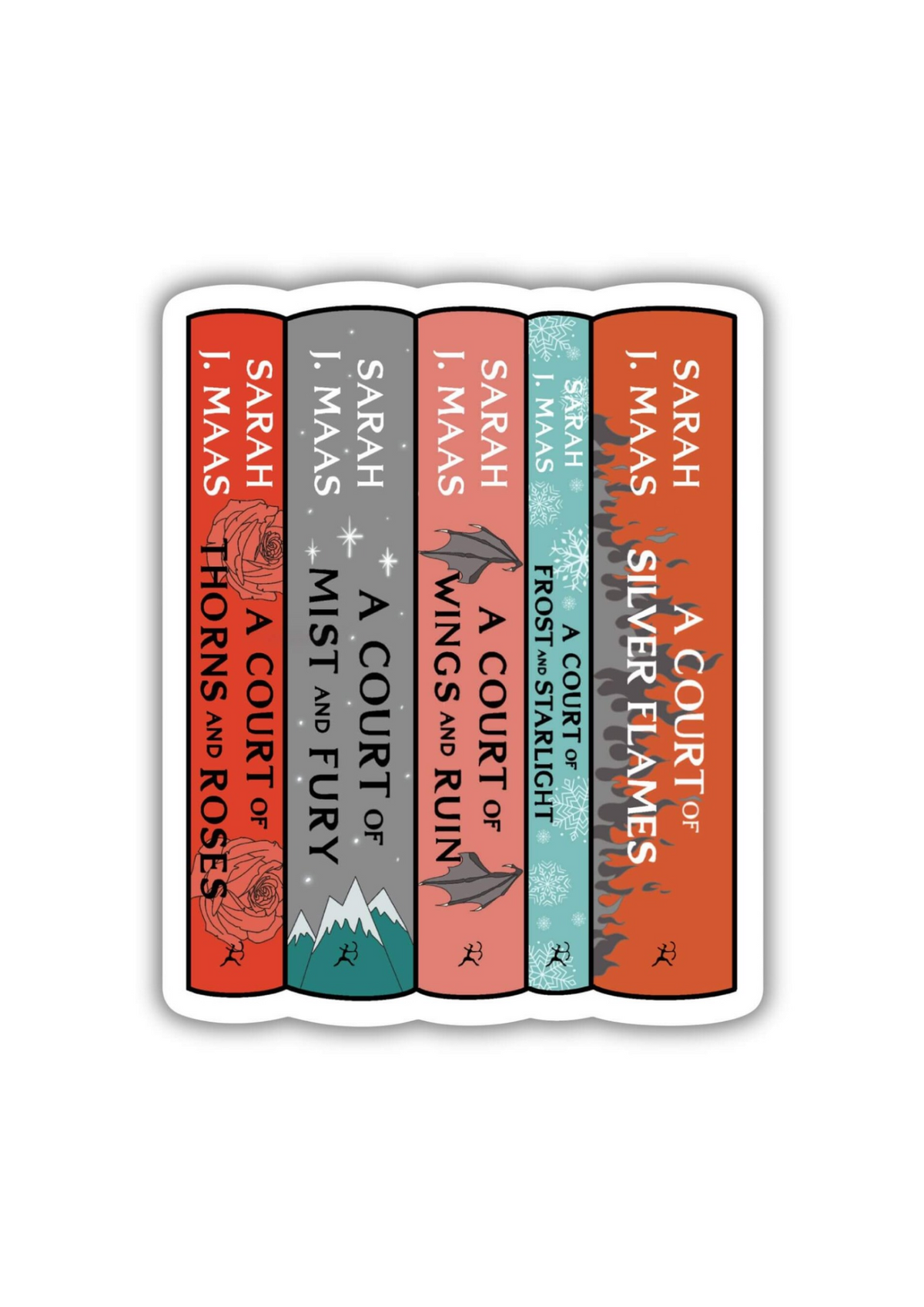 ACOTAR Series Stack Sticker | Sarah J. Maas