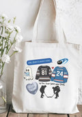 Hockey Romance Heated Rivalry Inspired Canvas Tote Bag