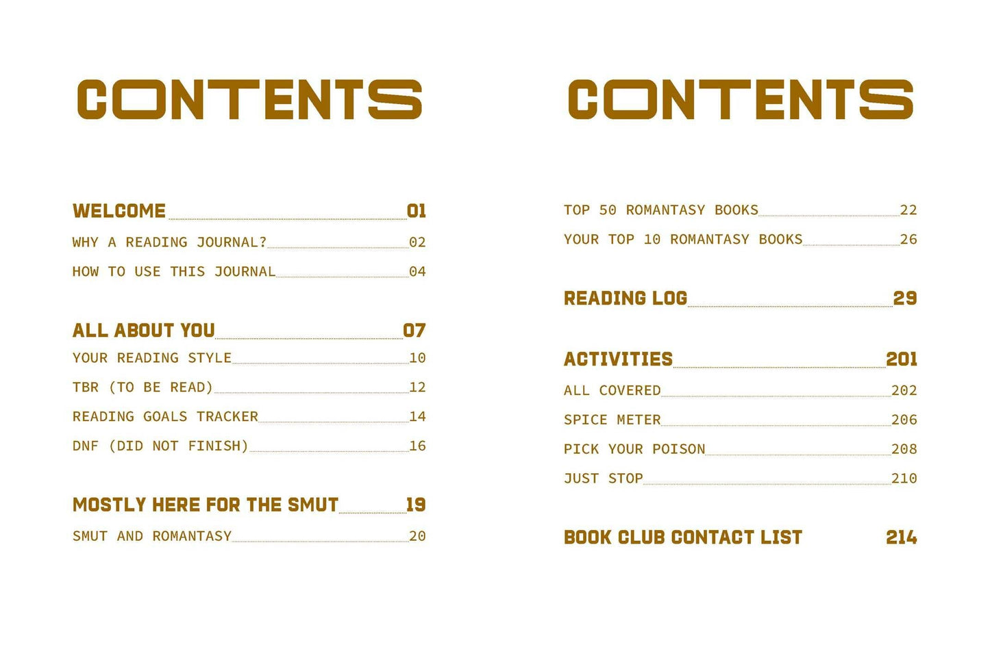 A Reading Journal