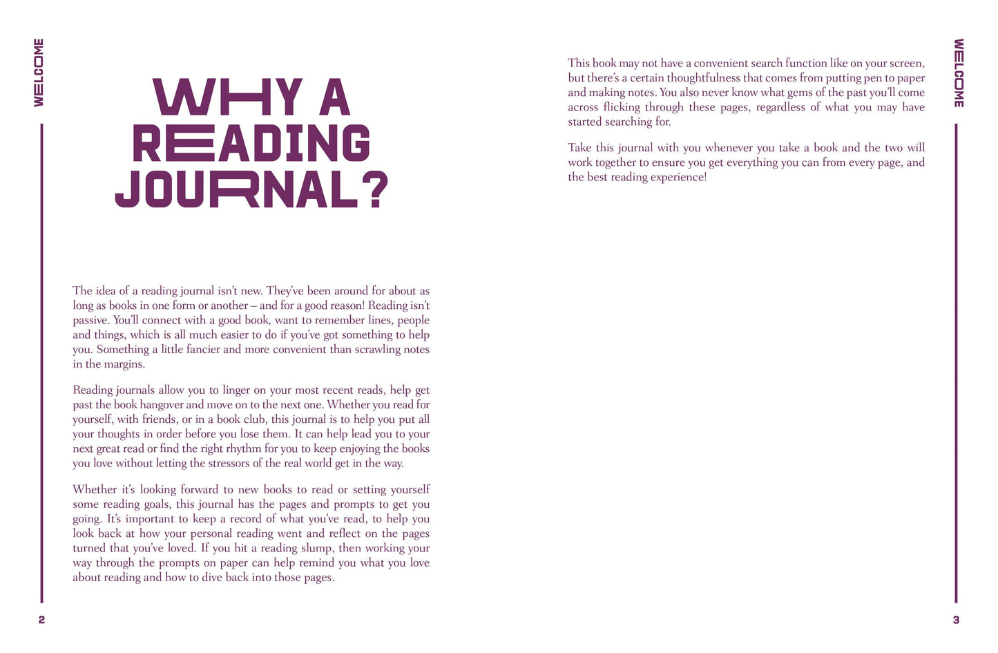 A Reading Journal