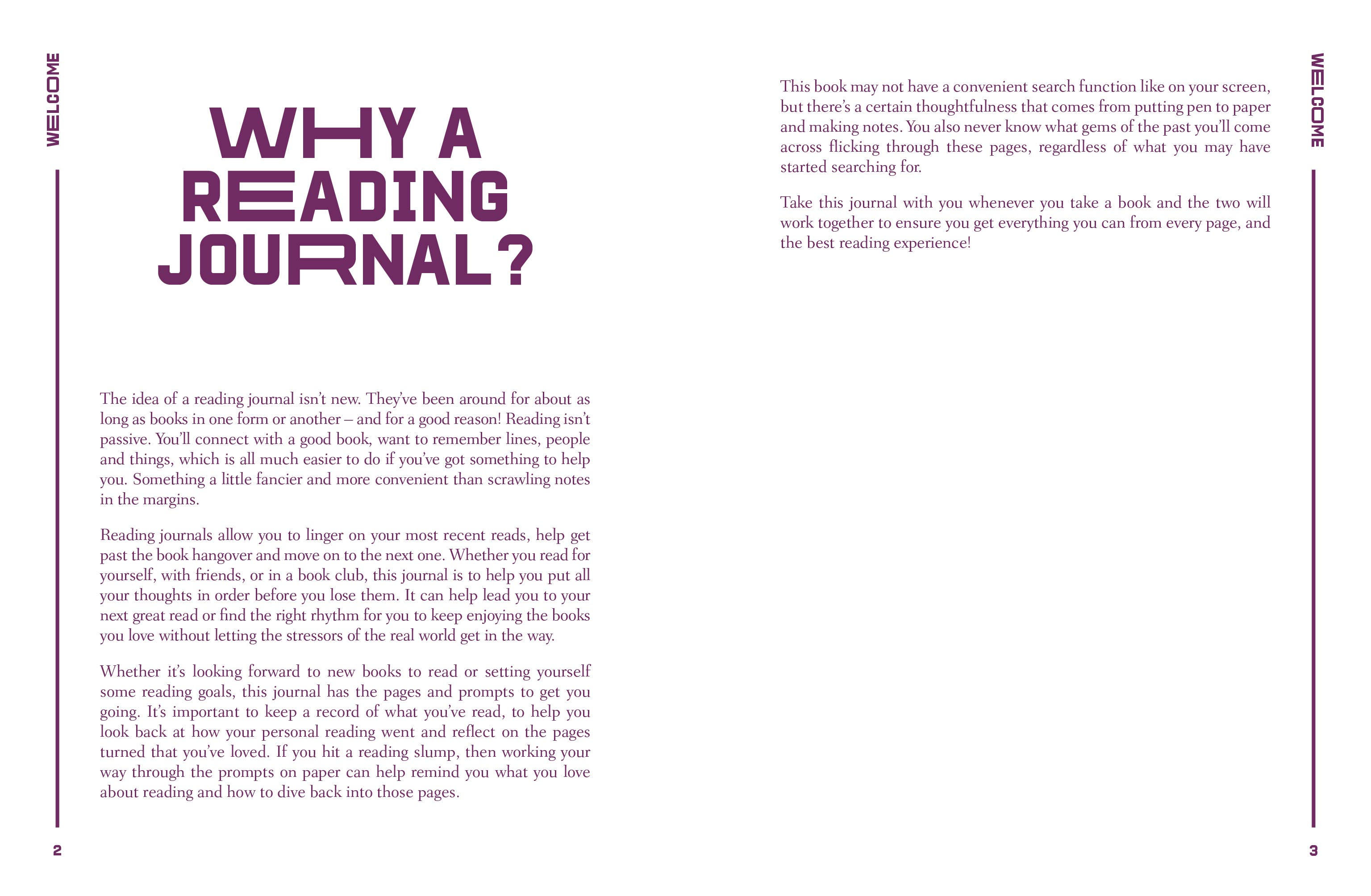 A Reading Journal