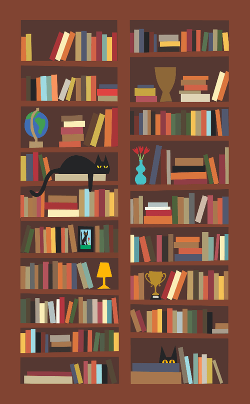 Bookcase - Mini Jigsaw Puzzle