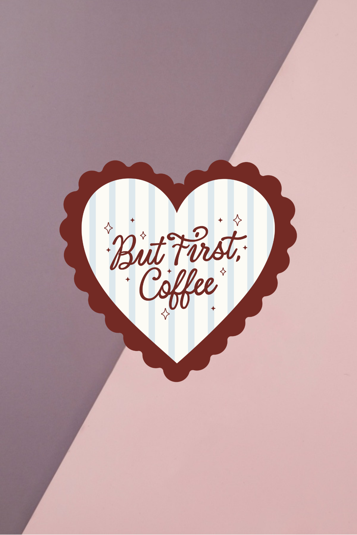 But First Coffee Sticker