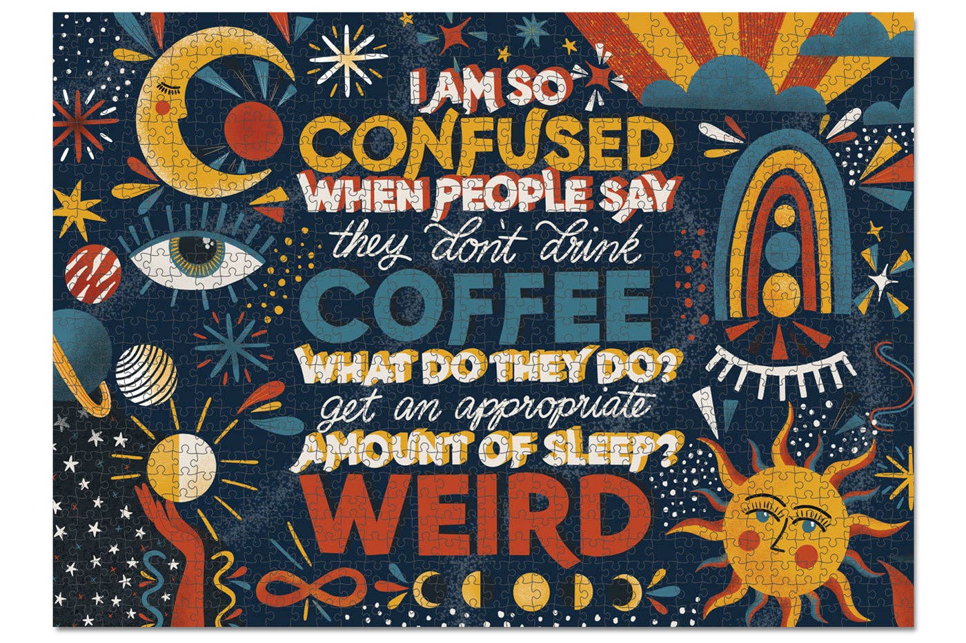 Three Quarter Latte - 1000 Piece Puzzle