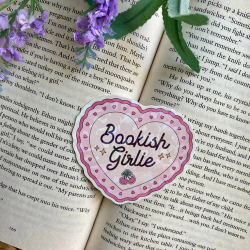Bookish Holographic Stickers | Waterproof Vinyl 3”