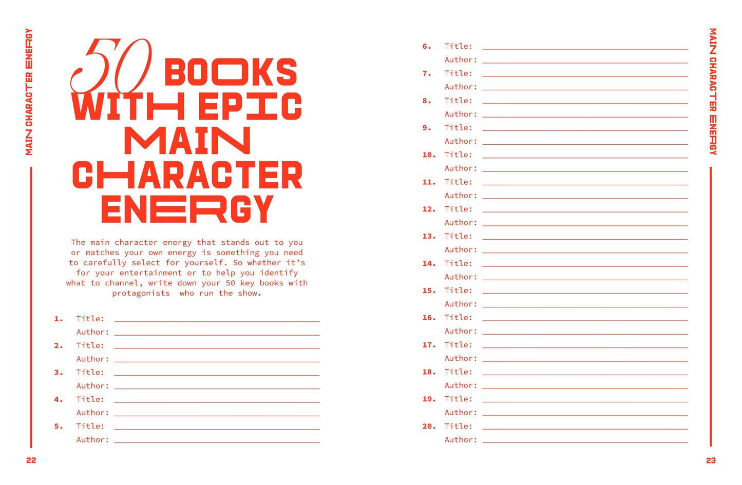 A Reading Journal