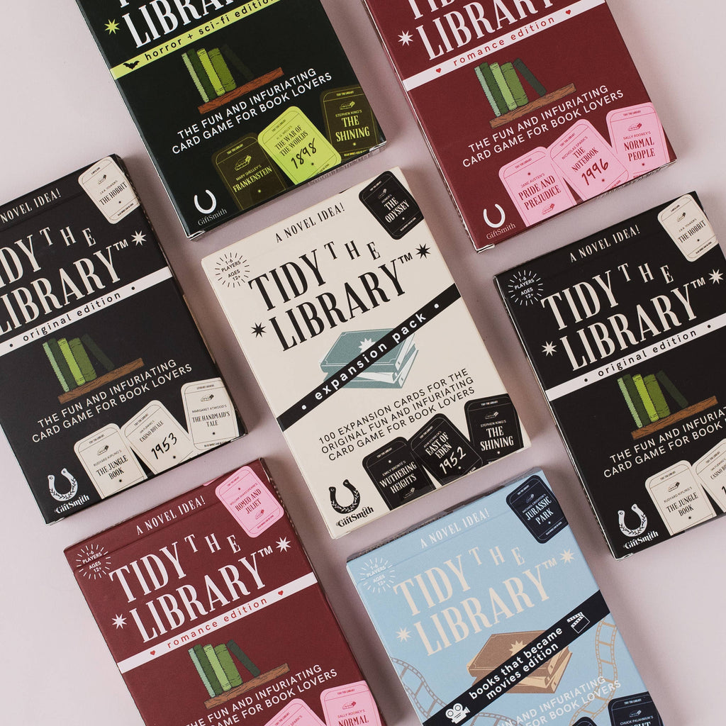 TIDY THE LIBRARY: The Original Card Game for Book Lovers