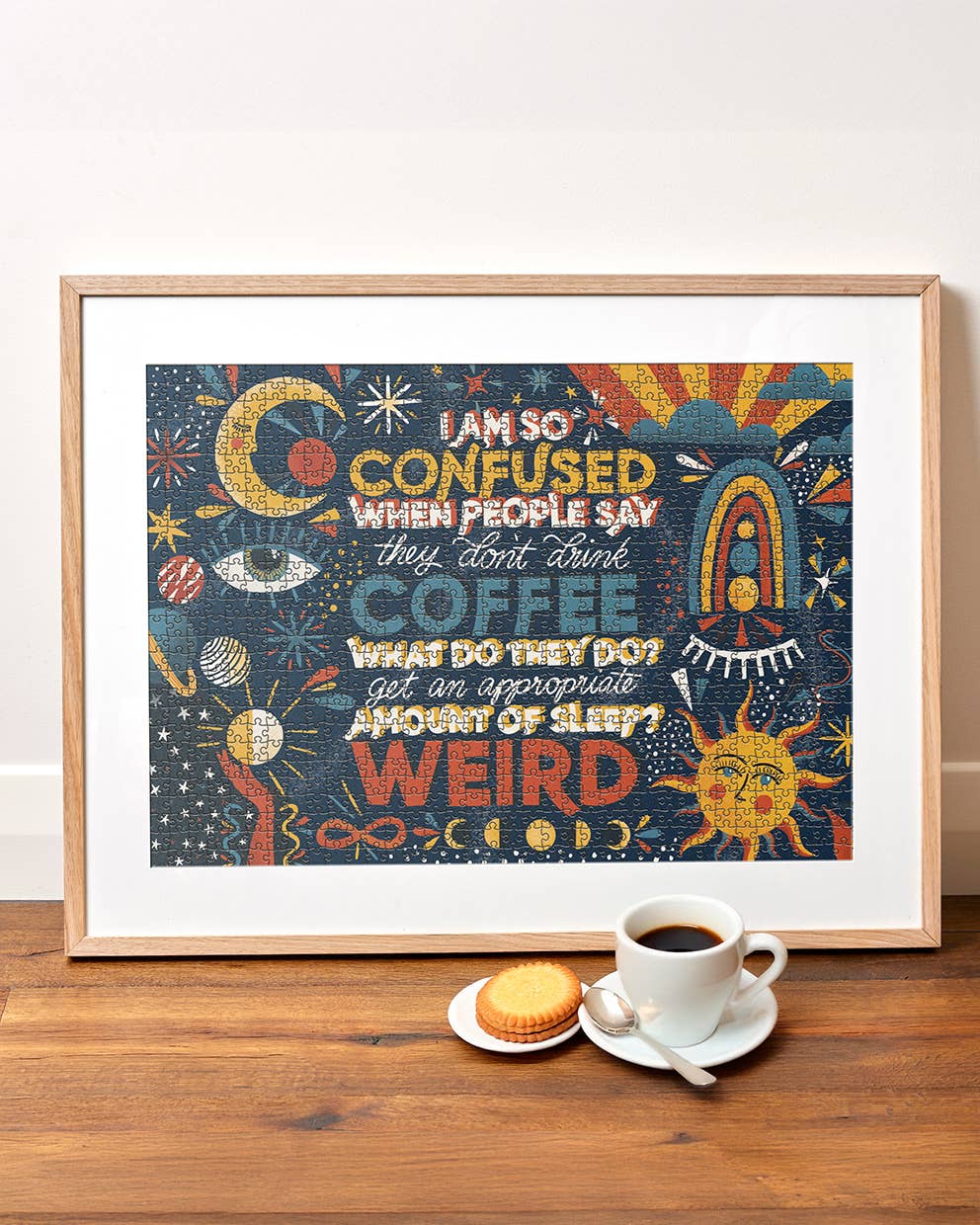 Three Quarter Latte - 1000 Piece Puzzle