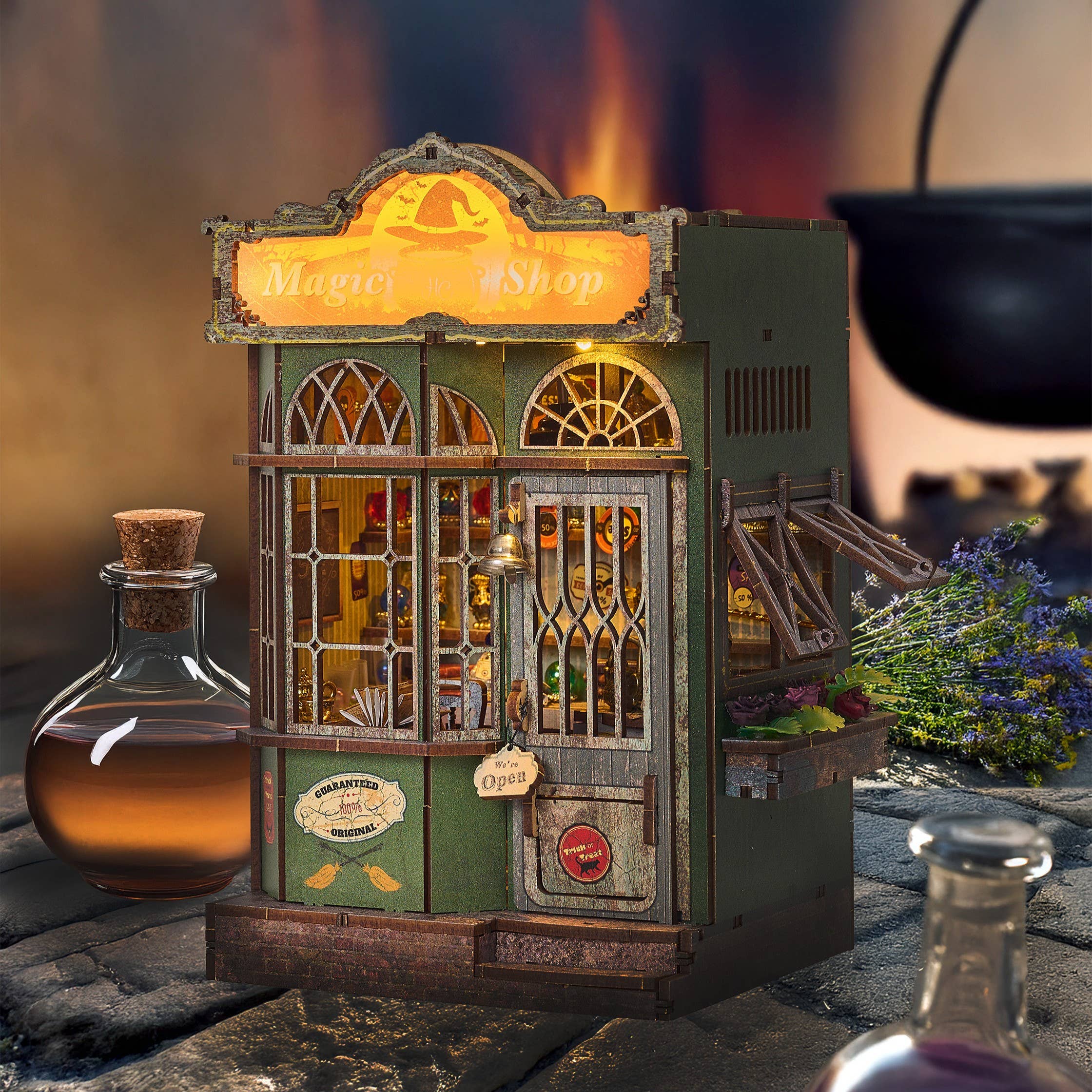 DIY Book Nook Kit: Magic Shop